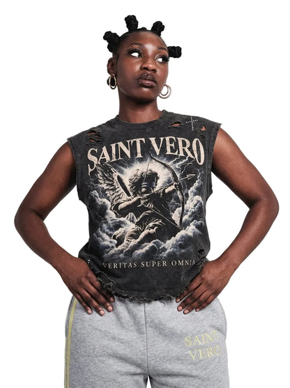 Society Archer Tee - Distressed