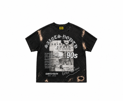 Saints Youth Tee (black)