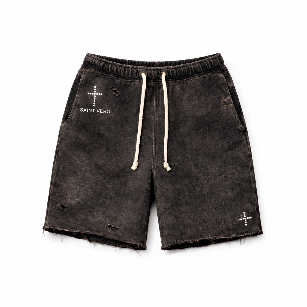 Society Distressed Shorts