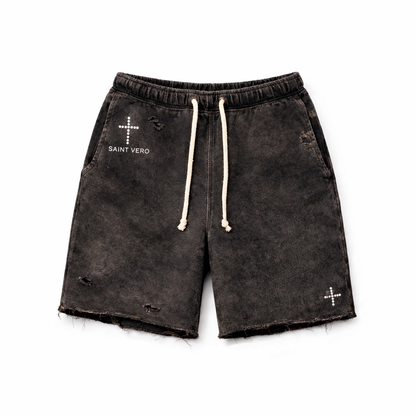 Society Distressed Shorts