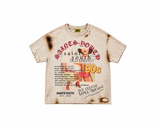 Saints Youth Tee (white)