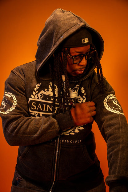 Grey & Cream SV Hoodie